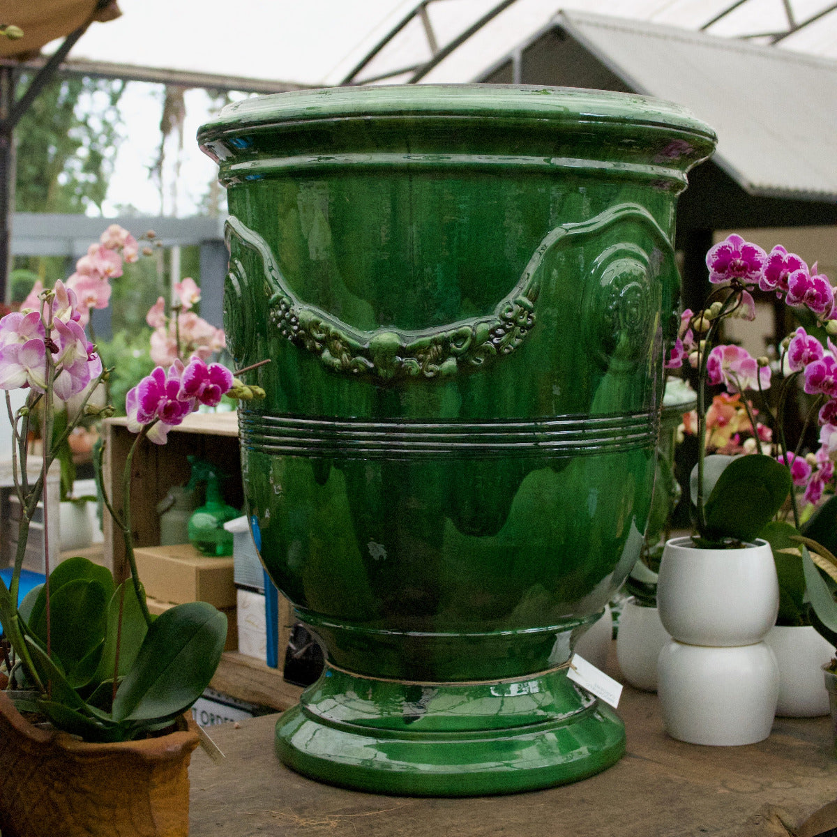 Trianon Anduze Urn Green