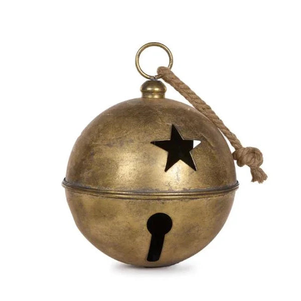 30cm Antique Gold Bell