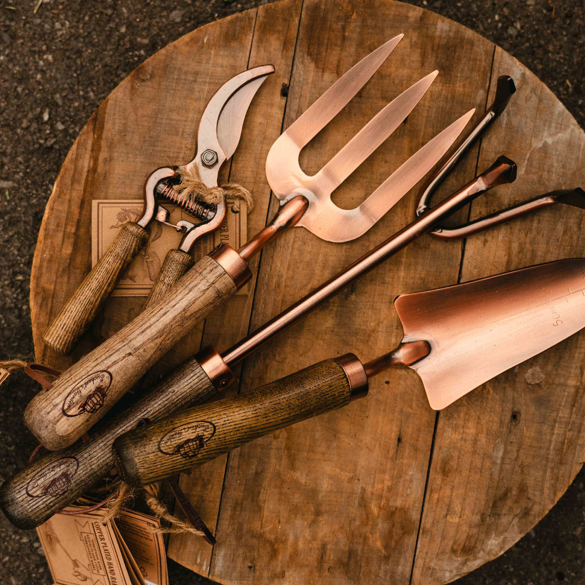 Esschert Copper Plated Secateurs
