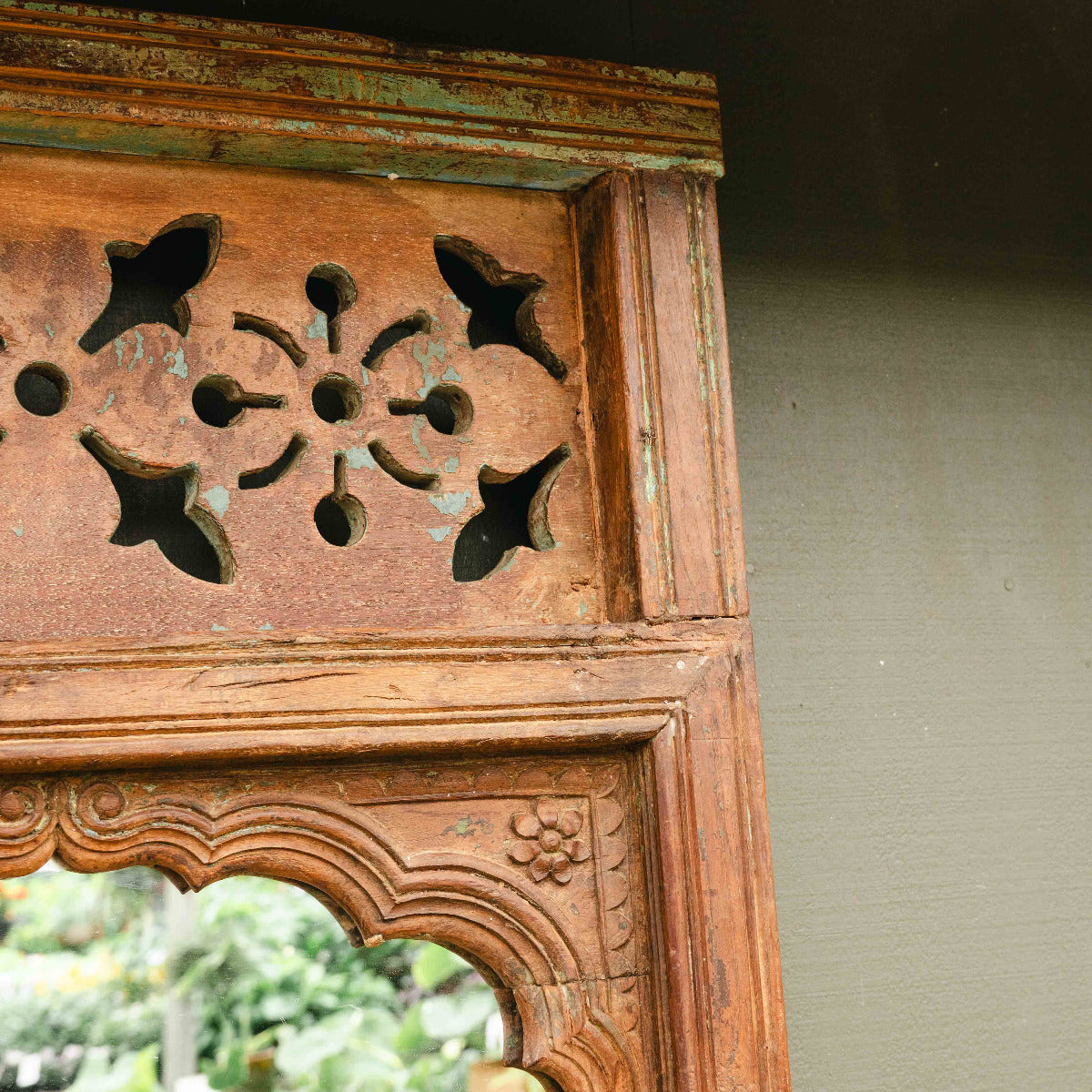 Temple Framed Mirror