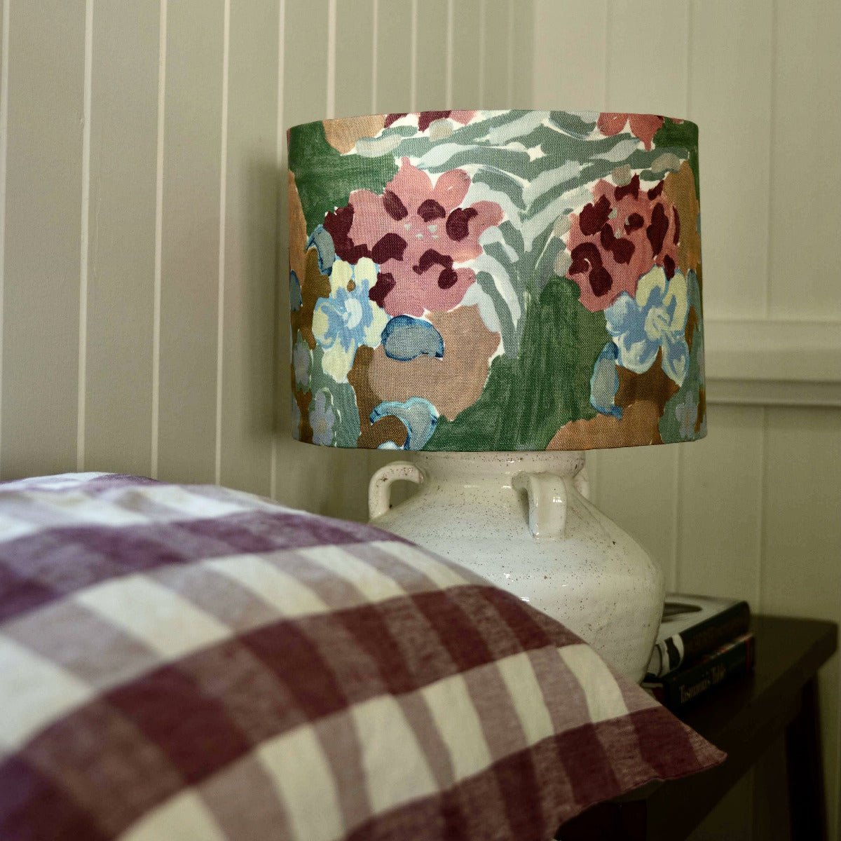 Lamp w/ Custom Designer Shade