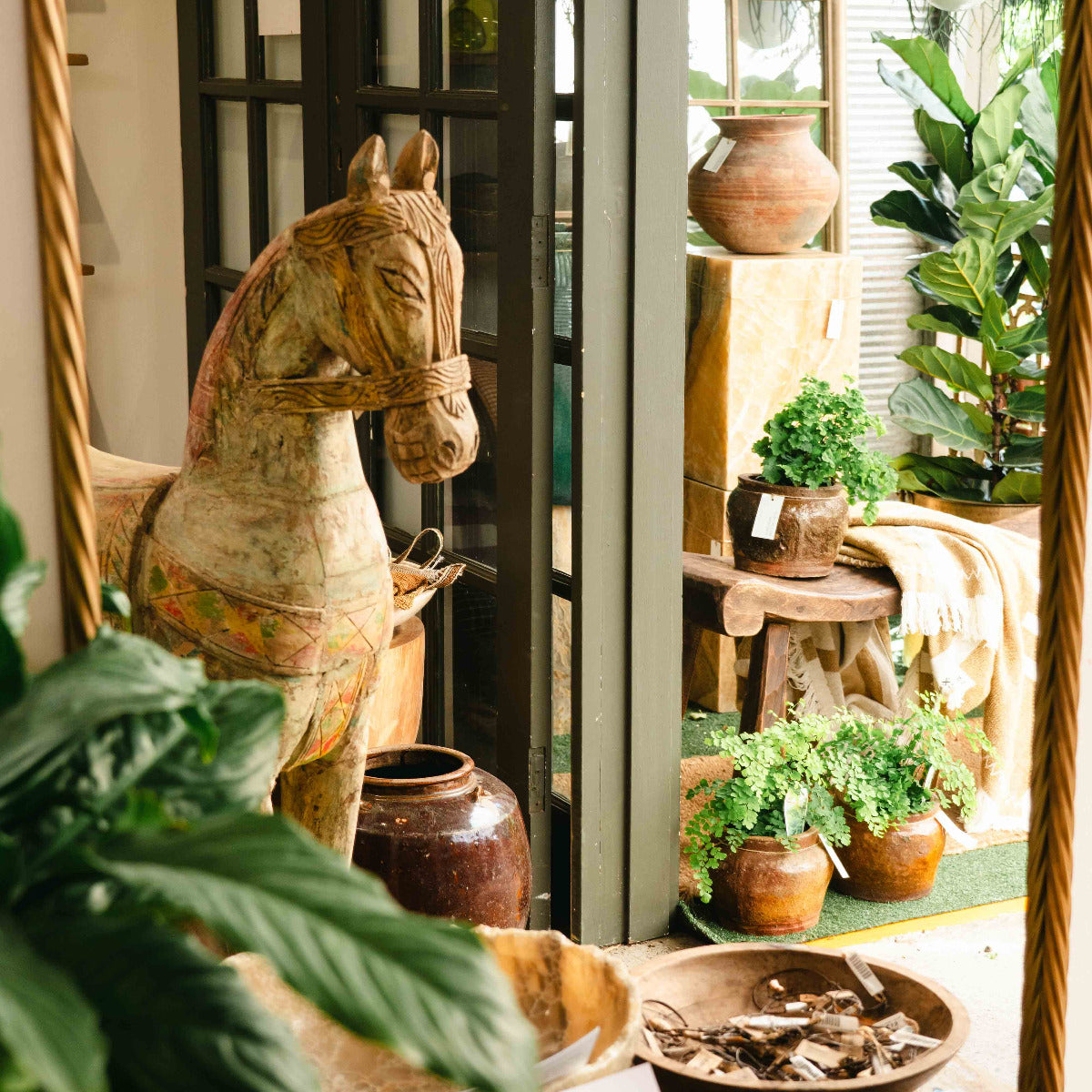 Vintage Wooden Horse