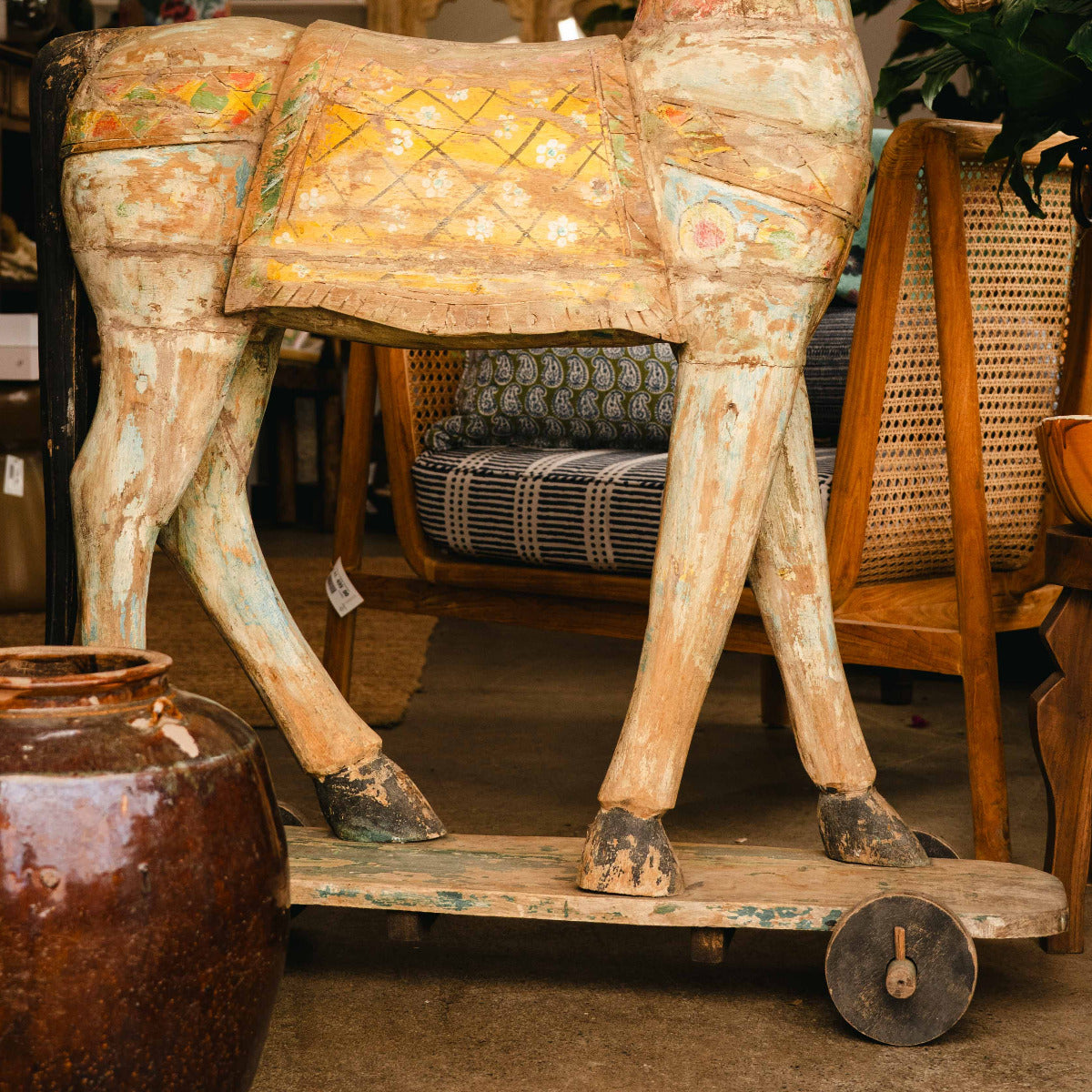 Vintage Wooden Horse