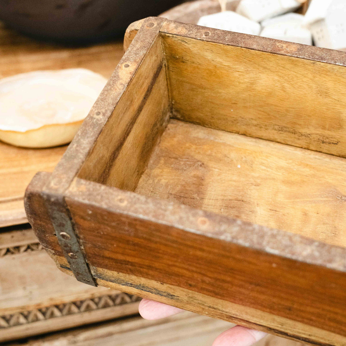 Vintage Indian Brick Mould Double