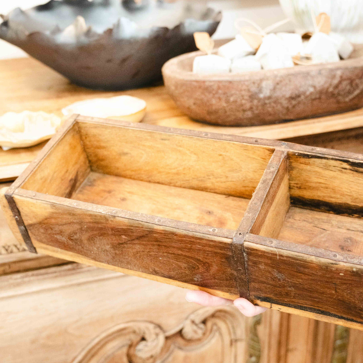 Vintage Indian Brick Mould Double