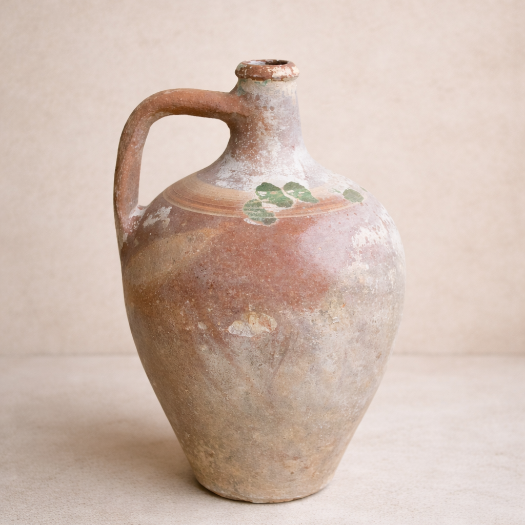 Hand Painted Turkish Amphora