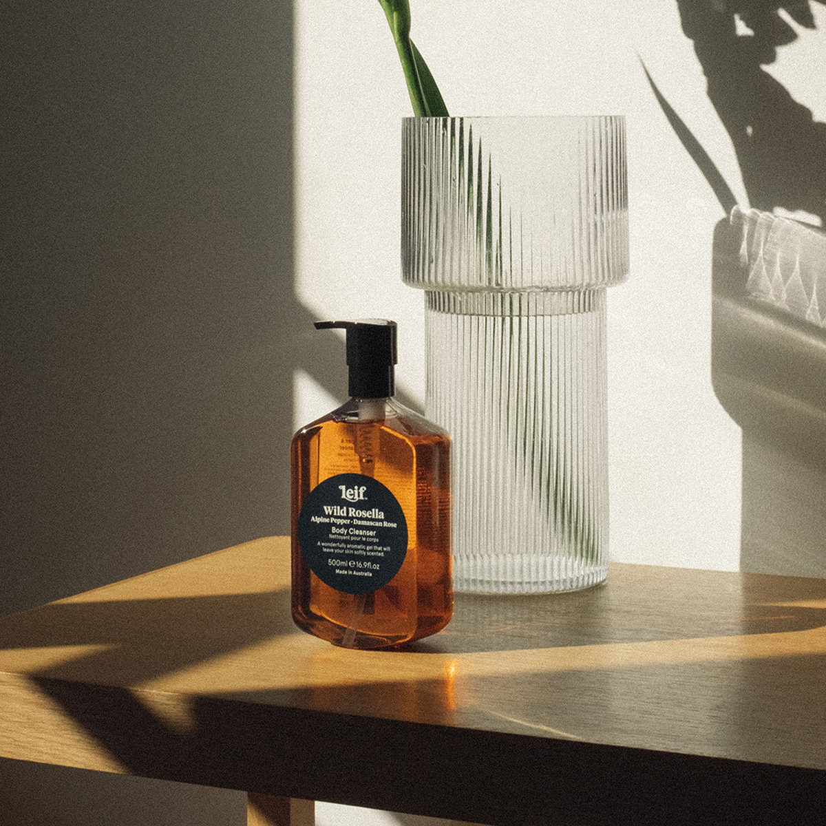 Leif Wild Rosella Body Cleanser 500ml