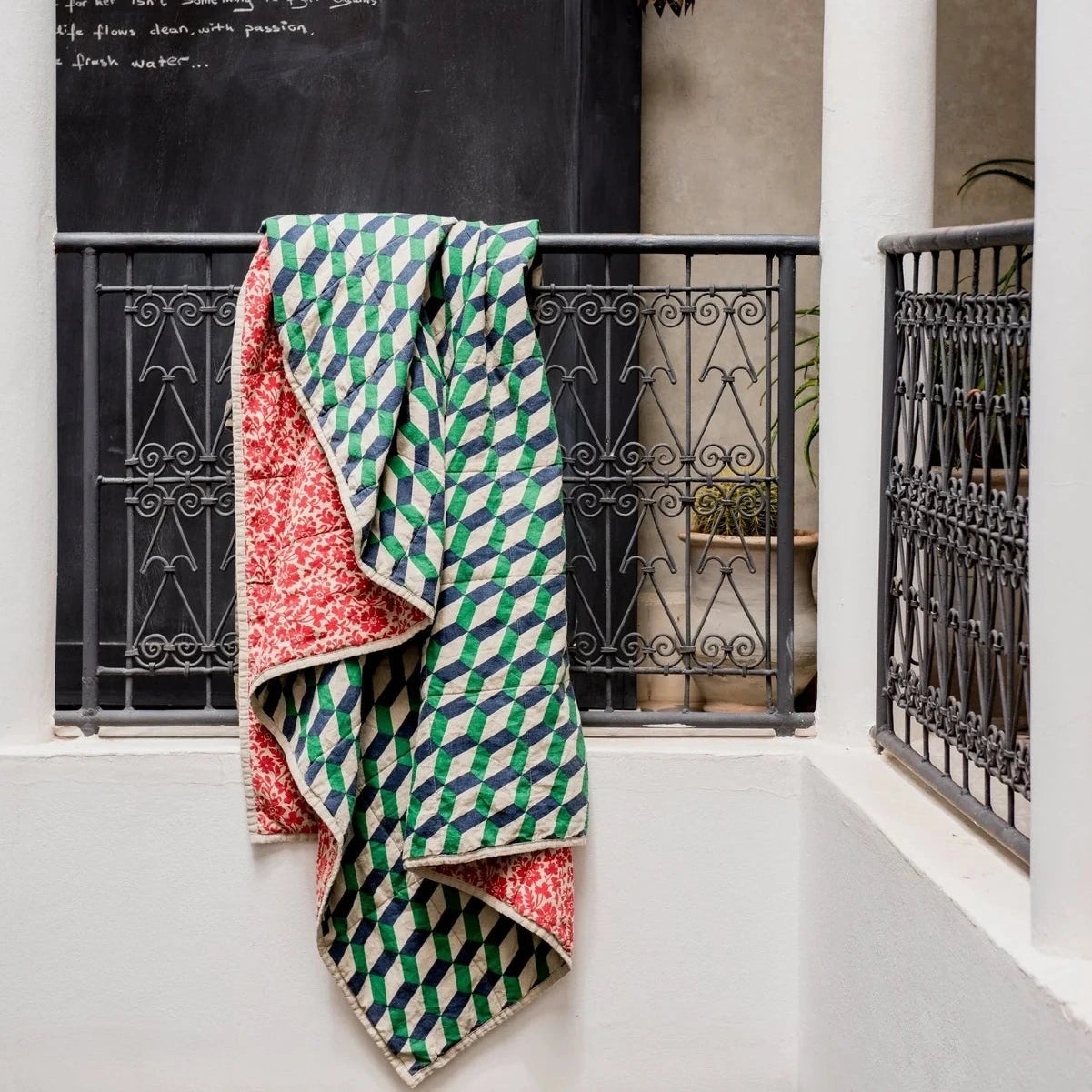 Merrakech Double Sided Quilt