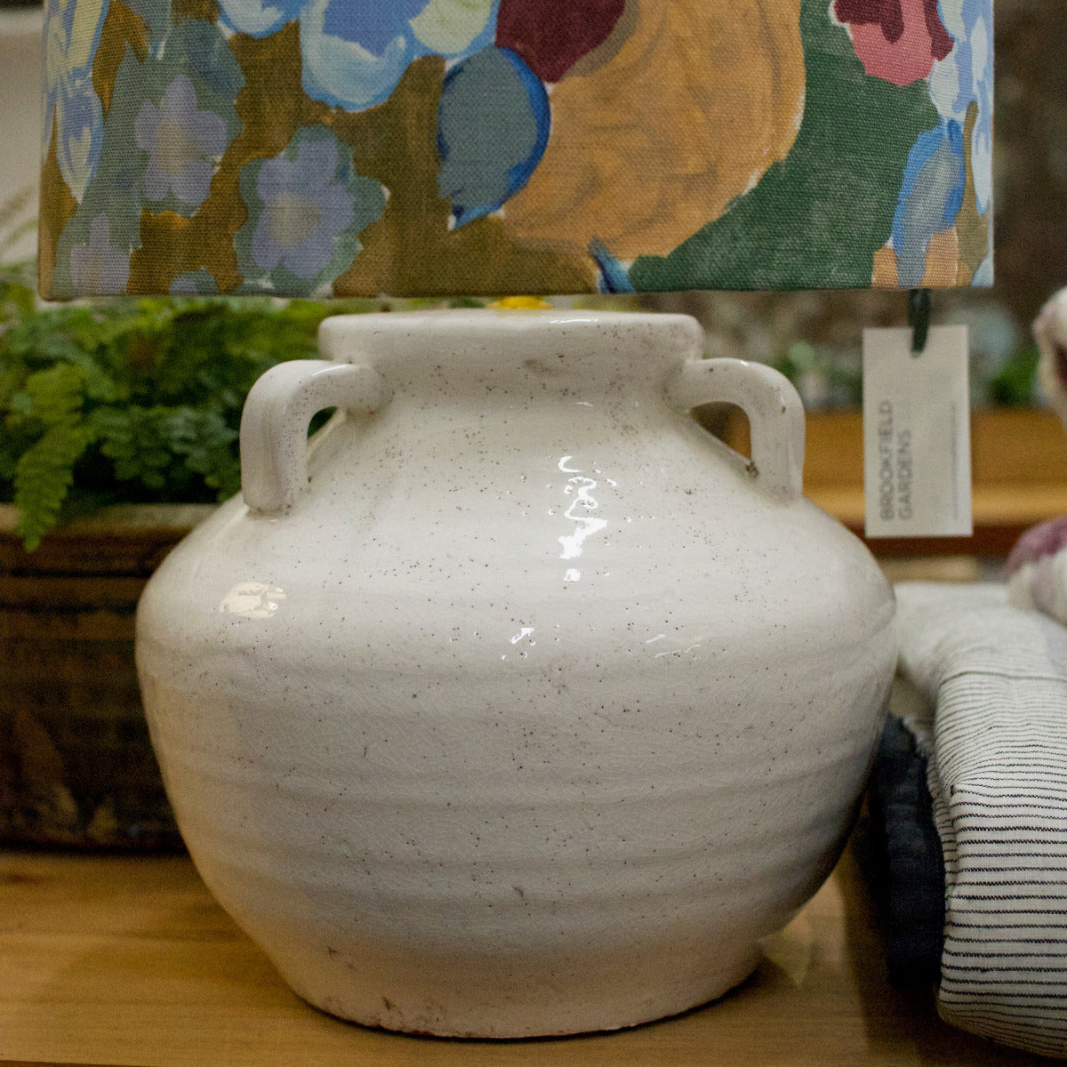 Lamp w/ Custom Designer Shade