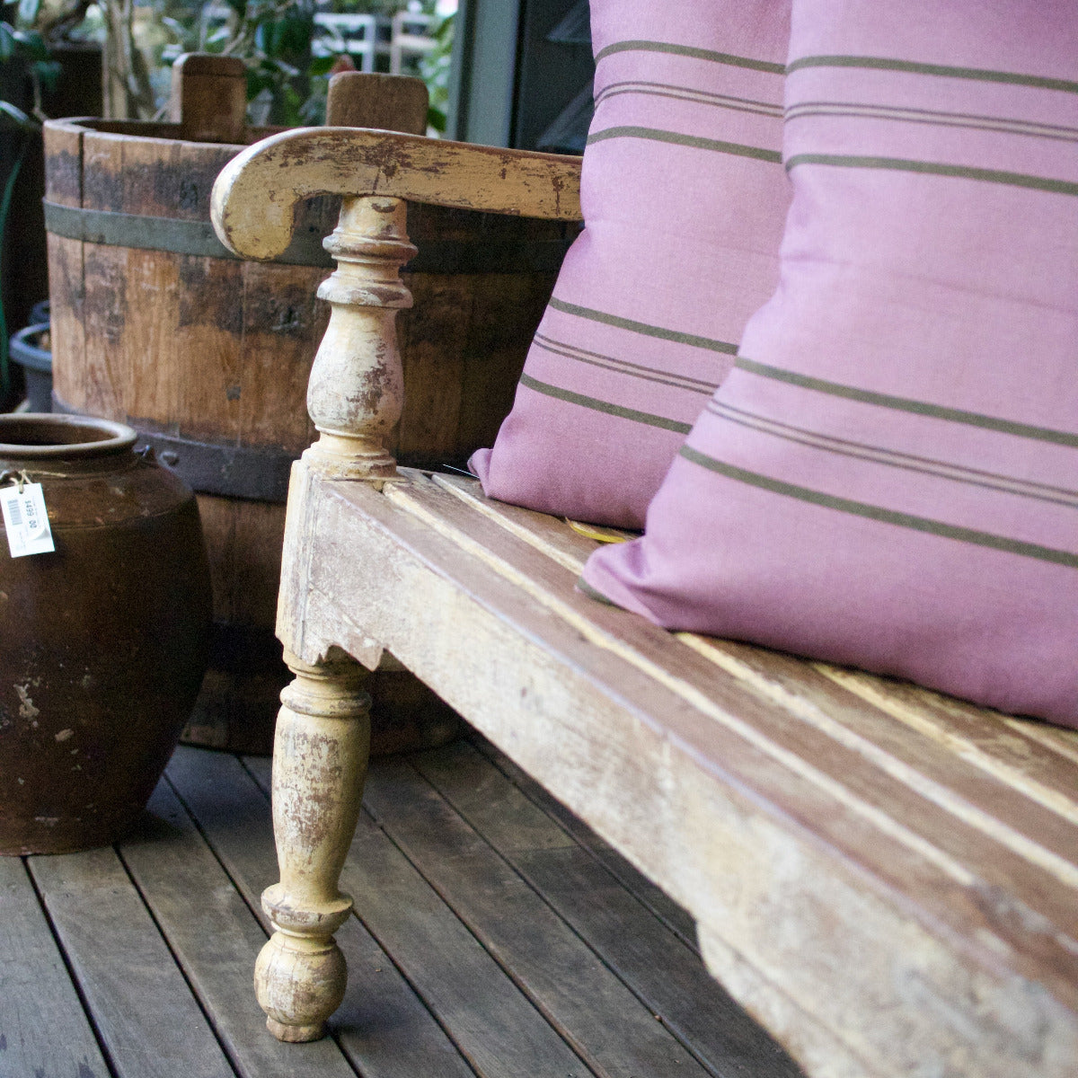 Wooden Vintage Bench