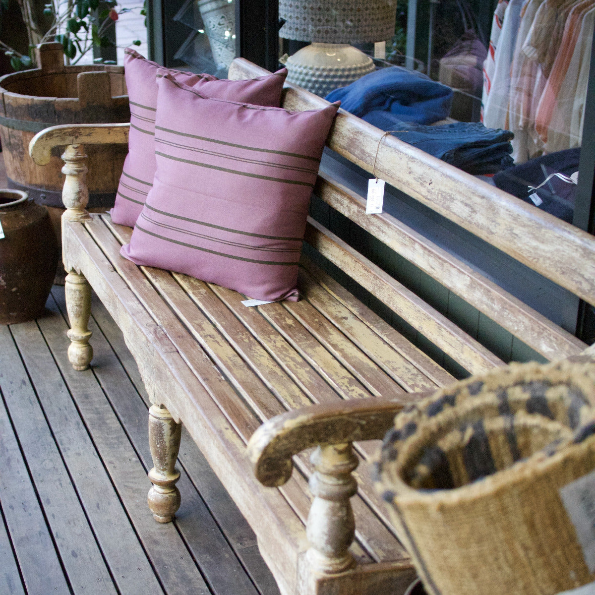 Wooden Vintage Bench
