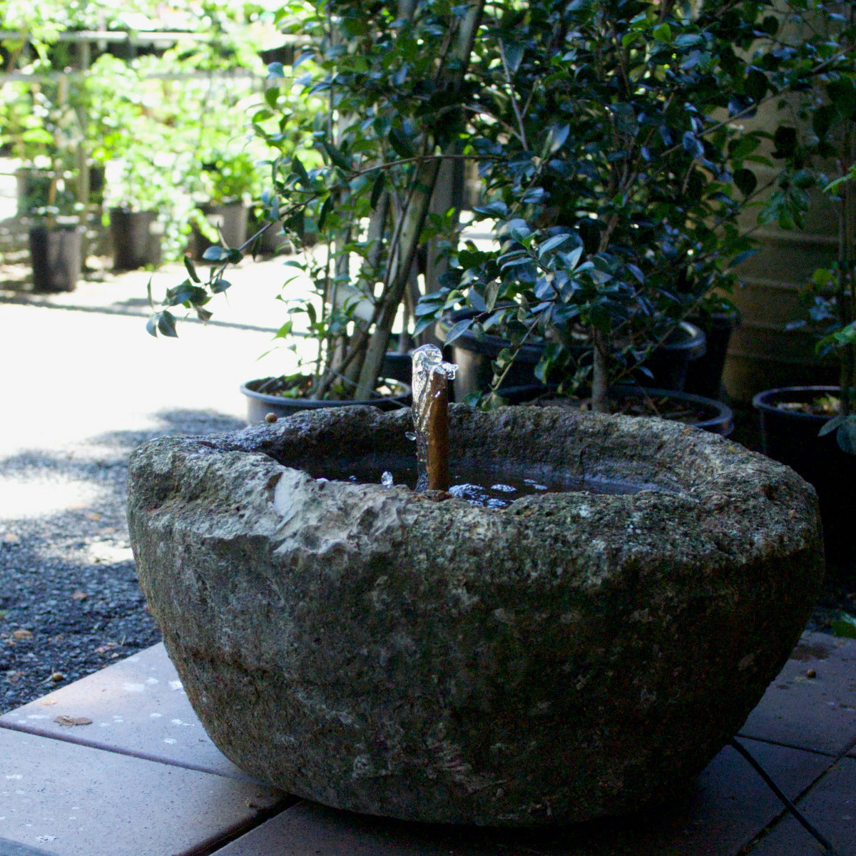 Limestone Round inc pump