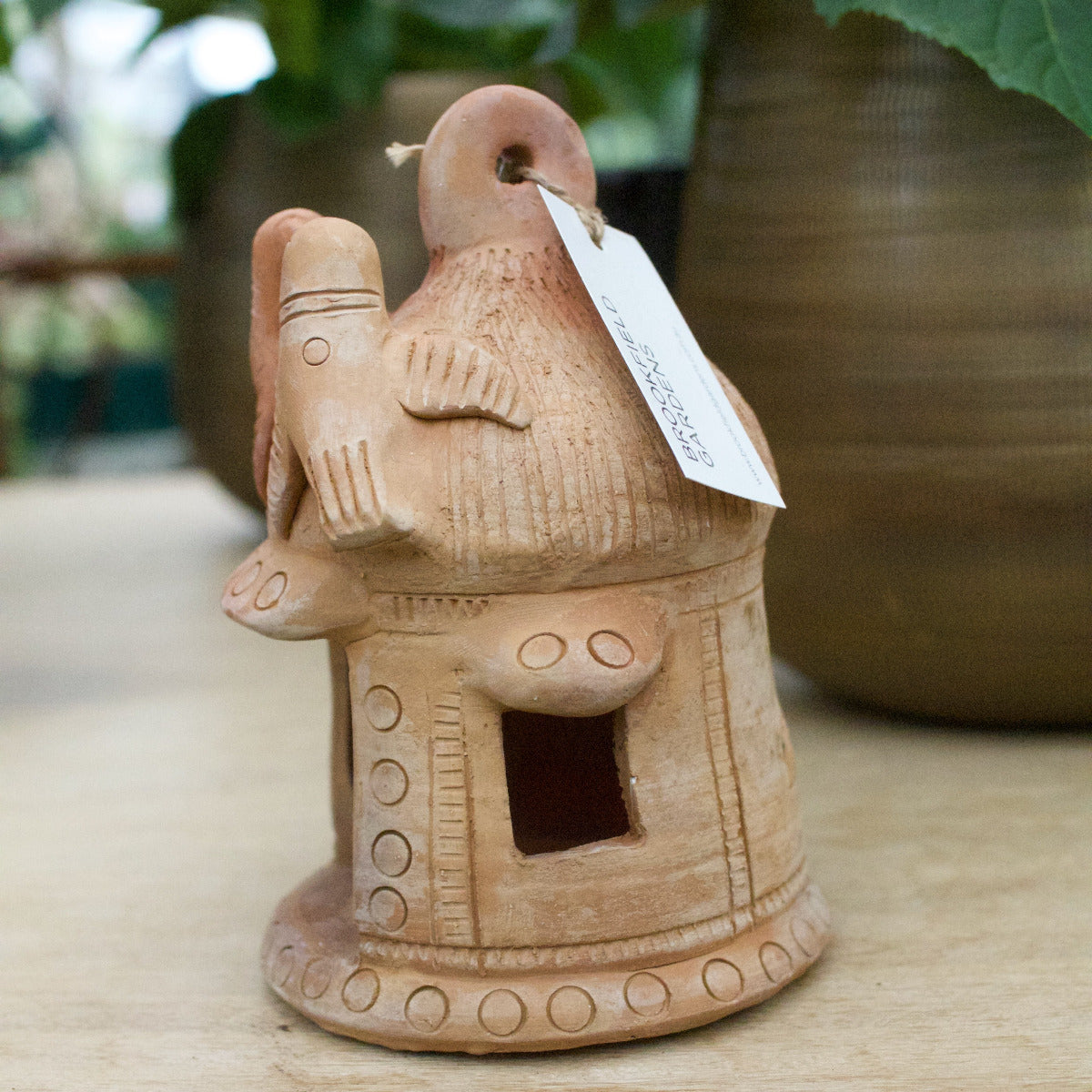 Clay Bird House