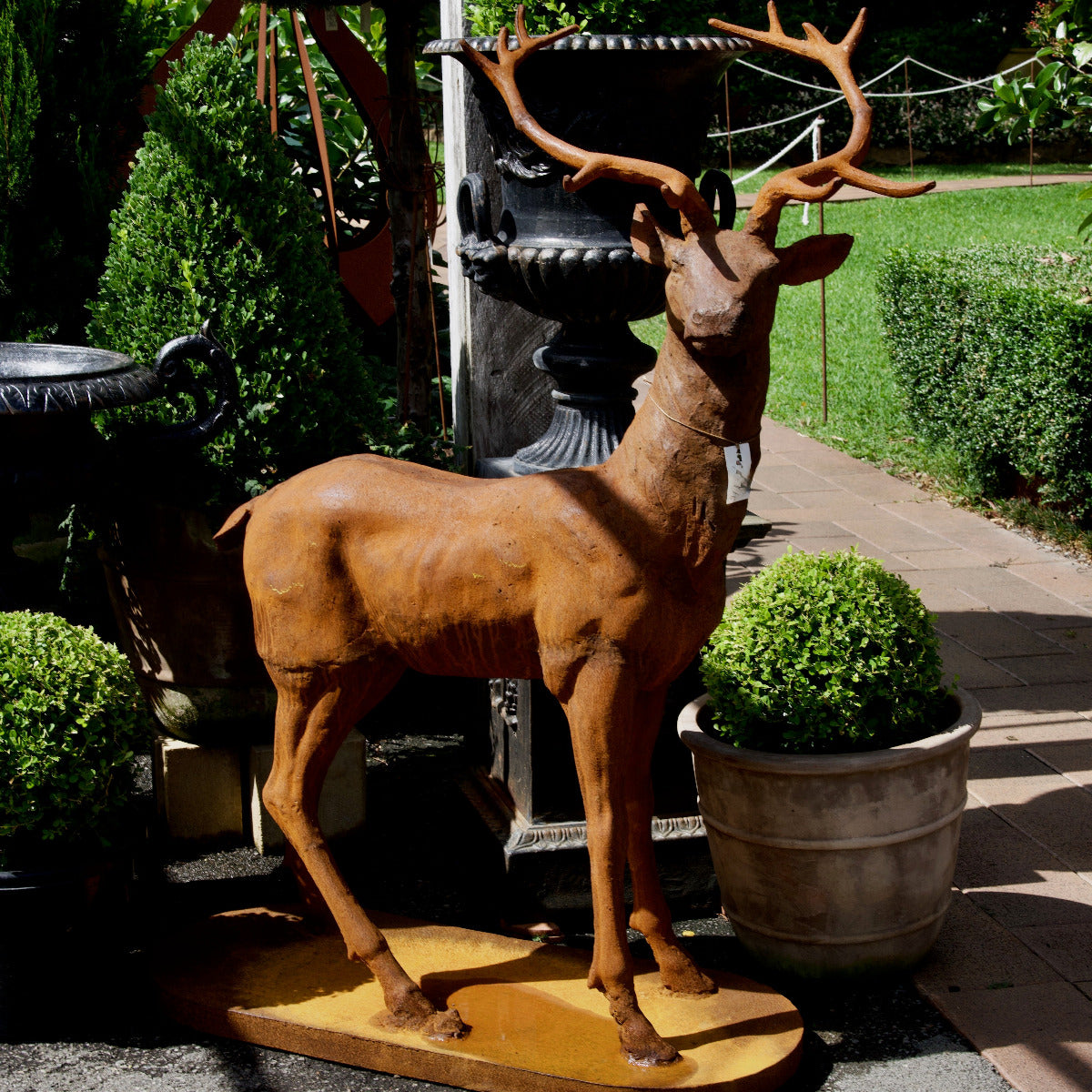 Stag Left Cast Iron