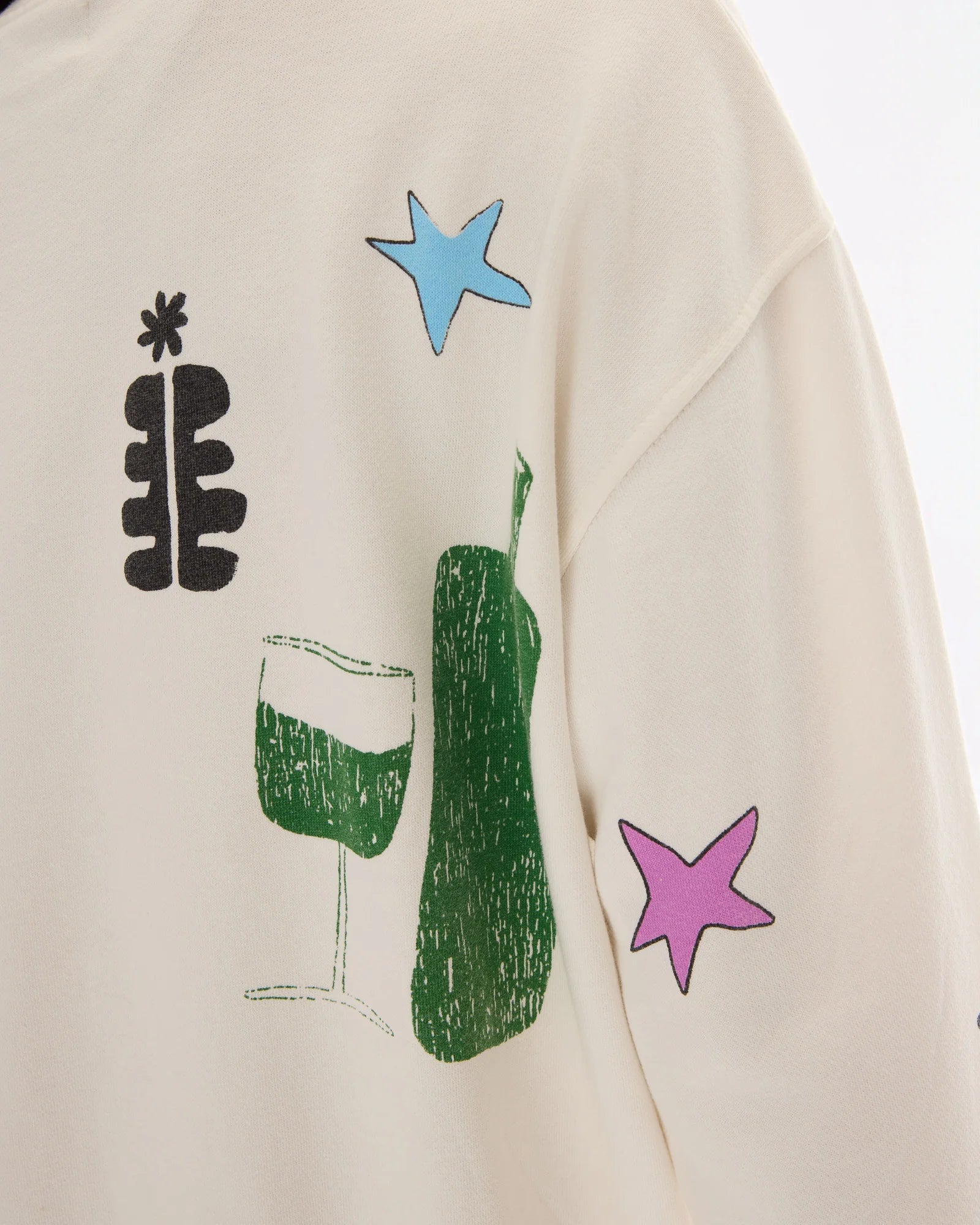 Illustrated Postcard Sweater