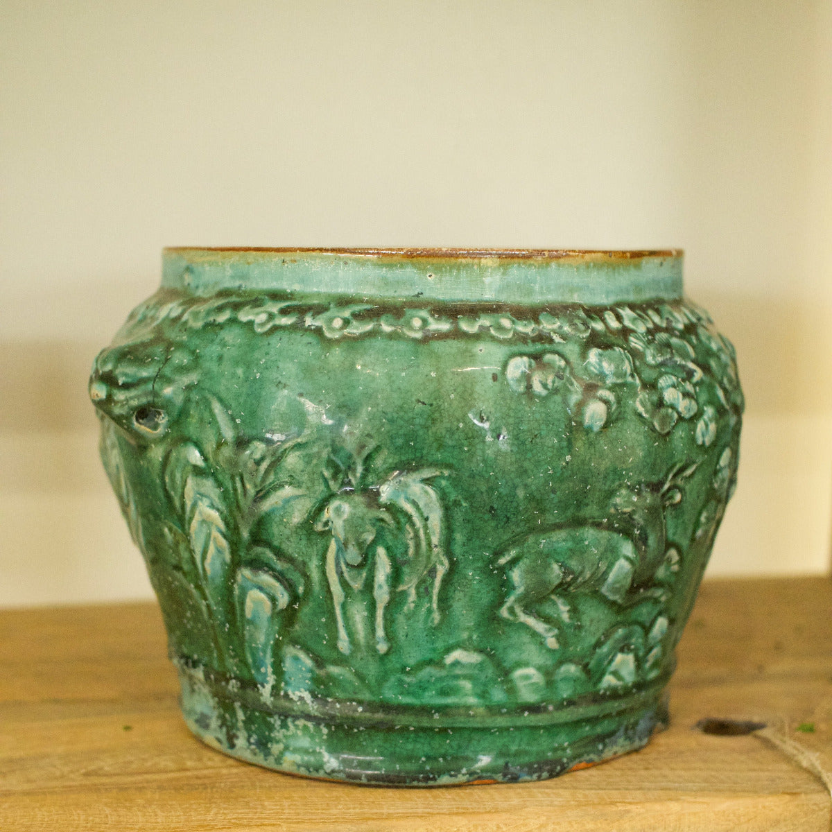 Vintage Green Pot - Bureno