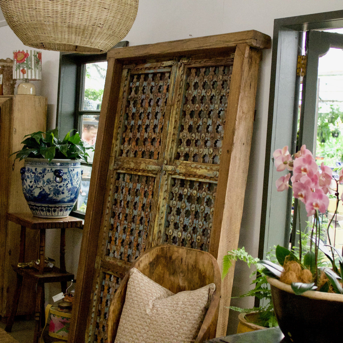 Wooden Door with Frame
