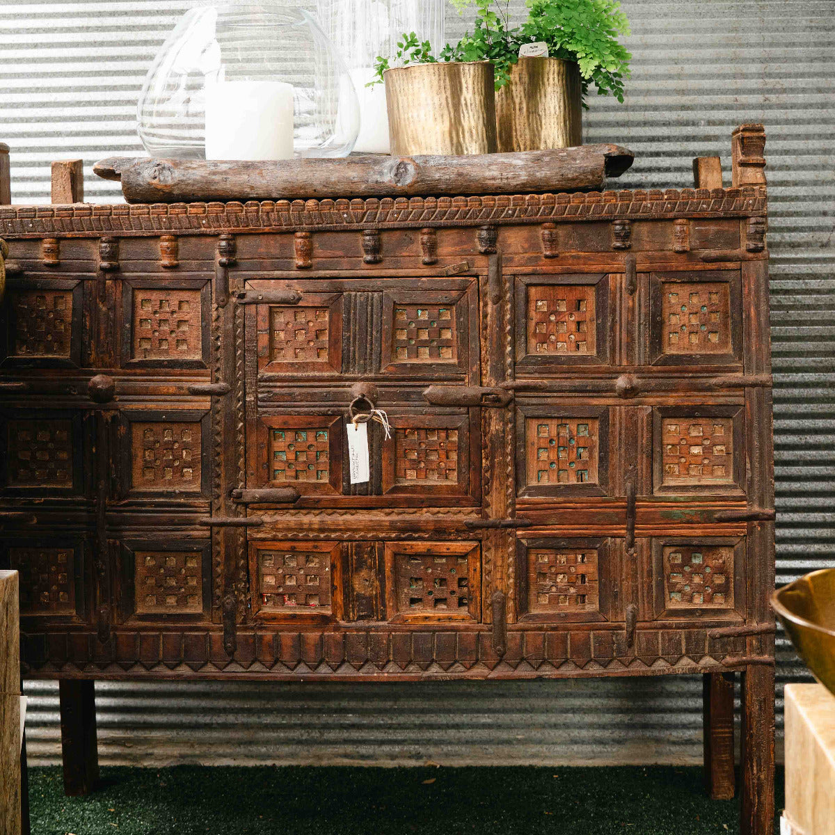 Vintage Wooden Damachiya