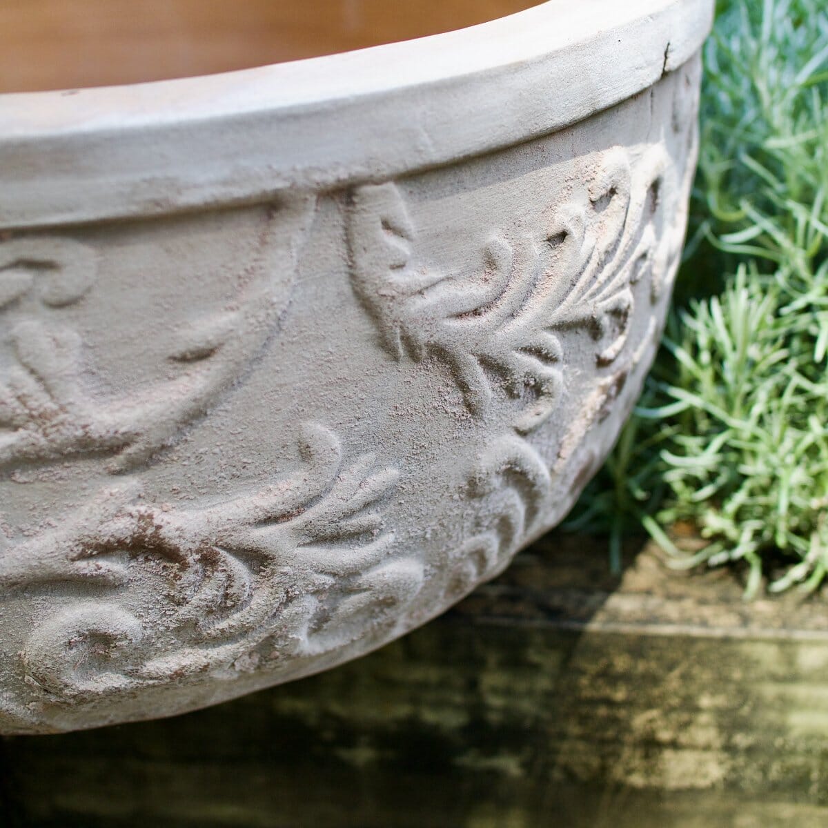 Antique Terra Versailles Bowl Pots - Antique Terra Brookfield Gardens