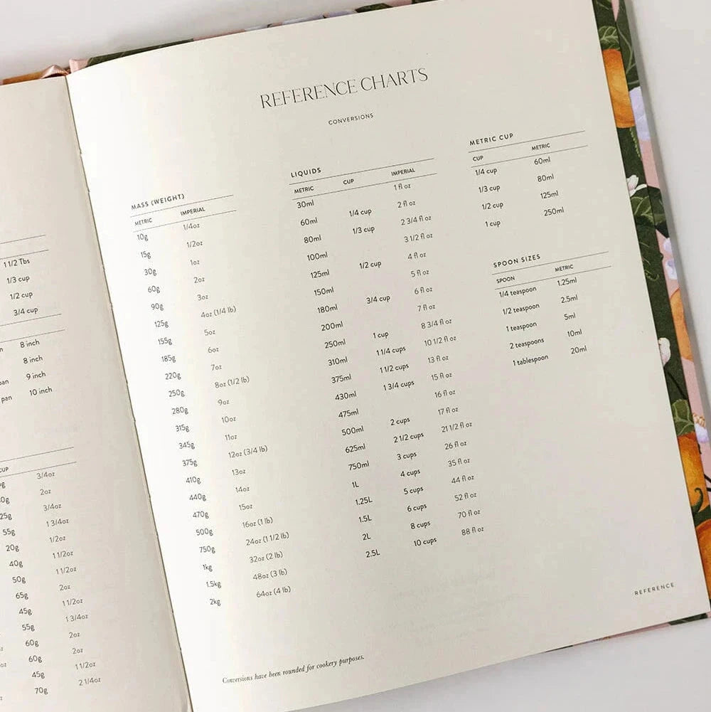 Bespoke Letterpress Recipe Journal PL Stationery Brookfield Gardens