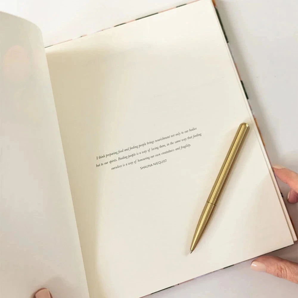 Bespoke Letterpress Recipe Journal PL Stationery Brookfield Gardens