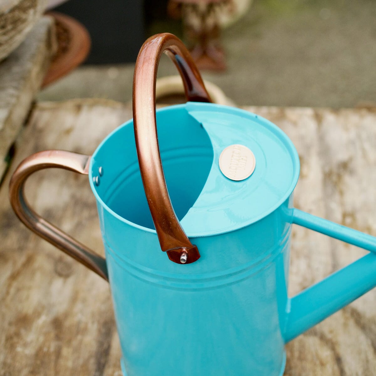 Bright Blue Watering Can 4.5L Hard Ware Brookfield Gardens