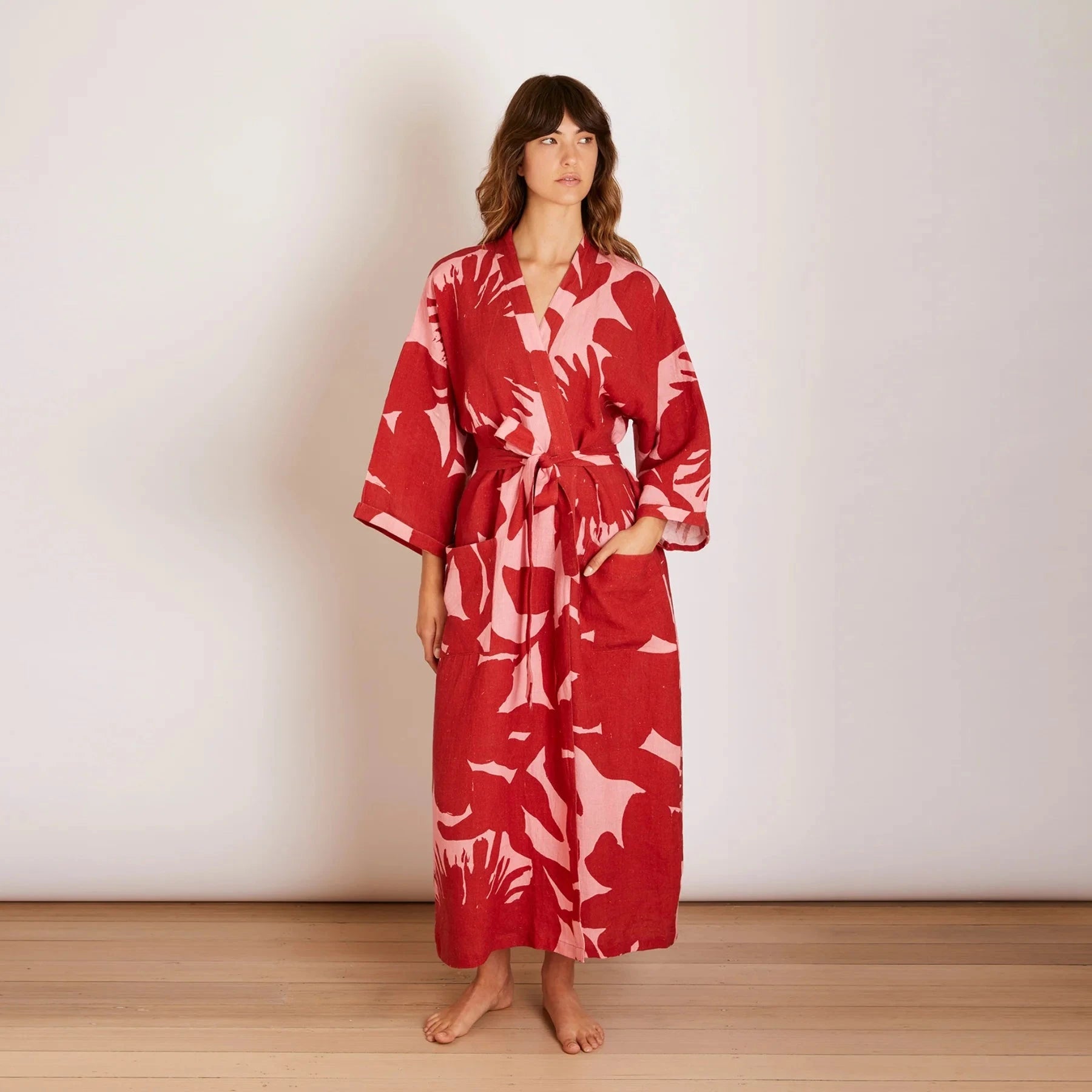 Carmine Robe Burgundy PL Clothing Brookfield Gardens