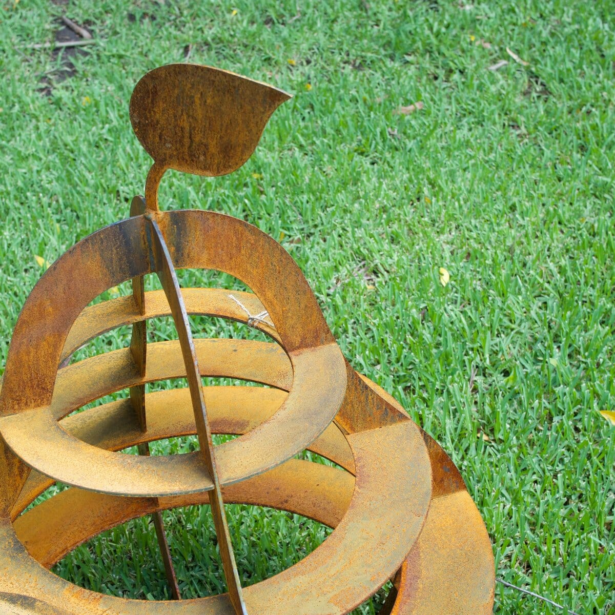 Corten Pear Garden Art Brookfield Gardens