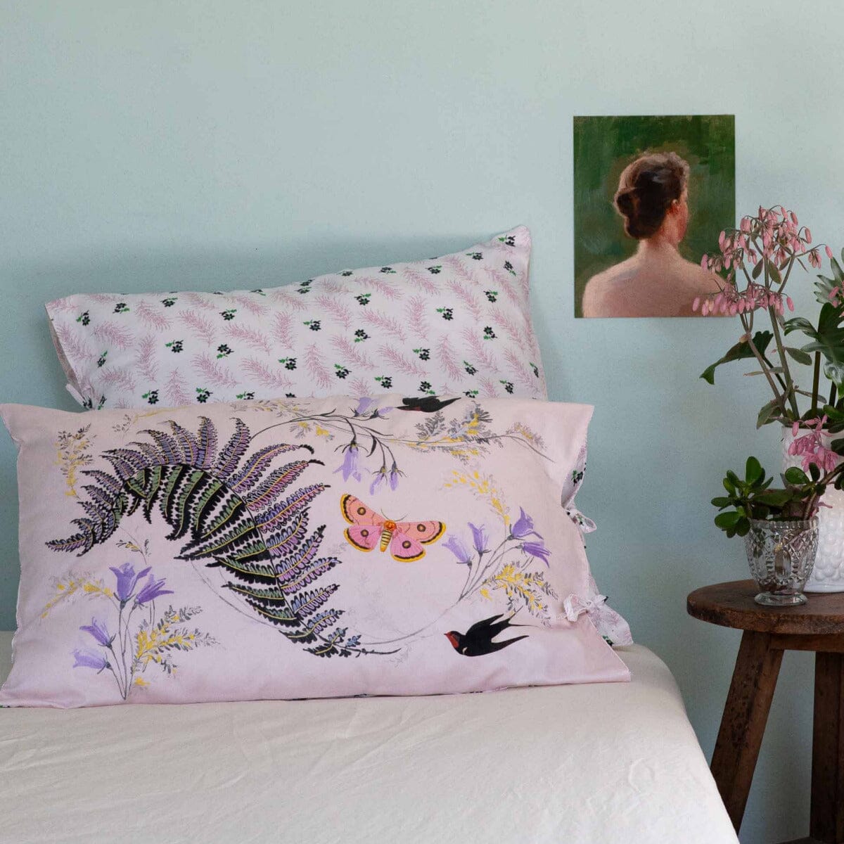 Fernly Organic Cotton Pillowcase BH - Bedding Brookfield Gardens
