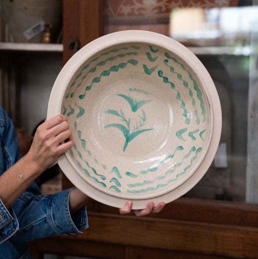 Flower Motif Plate S BH - Homewares Brookfield Gardens