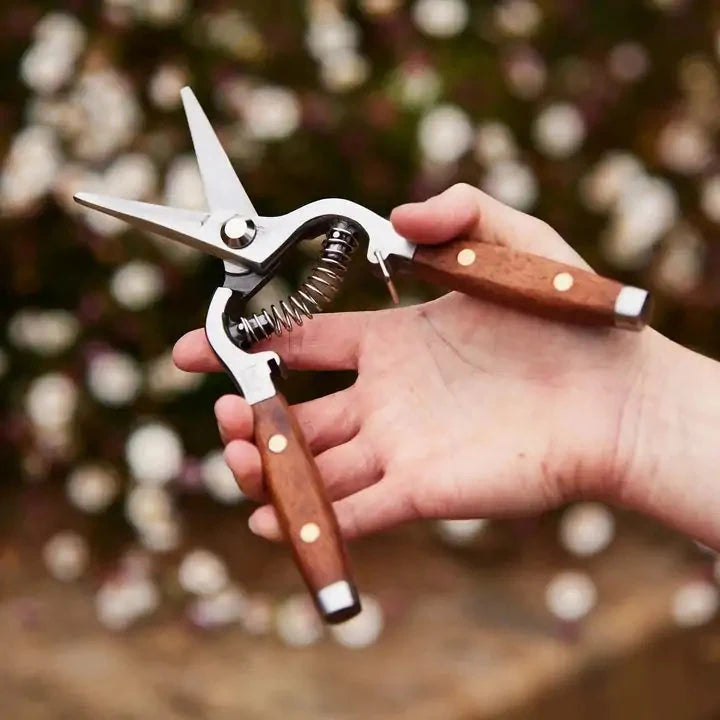 Flower Snips w Brass Pins Hardware - Tools Brookfield Gardens
