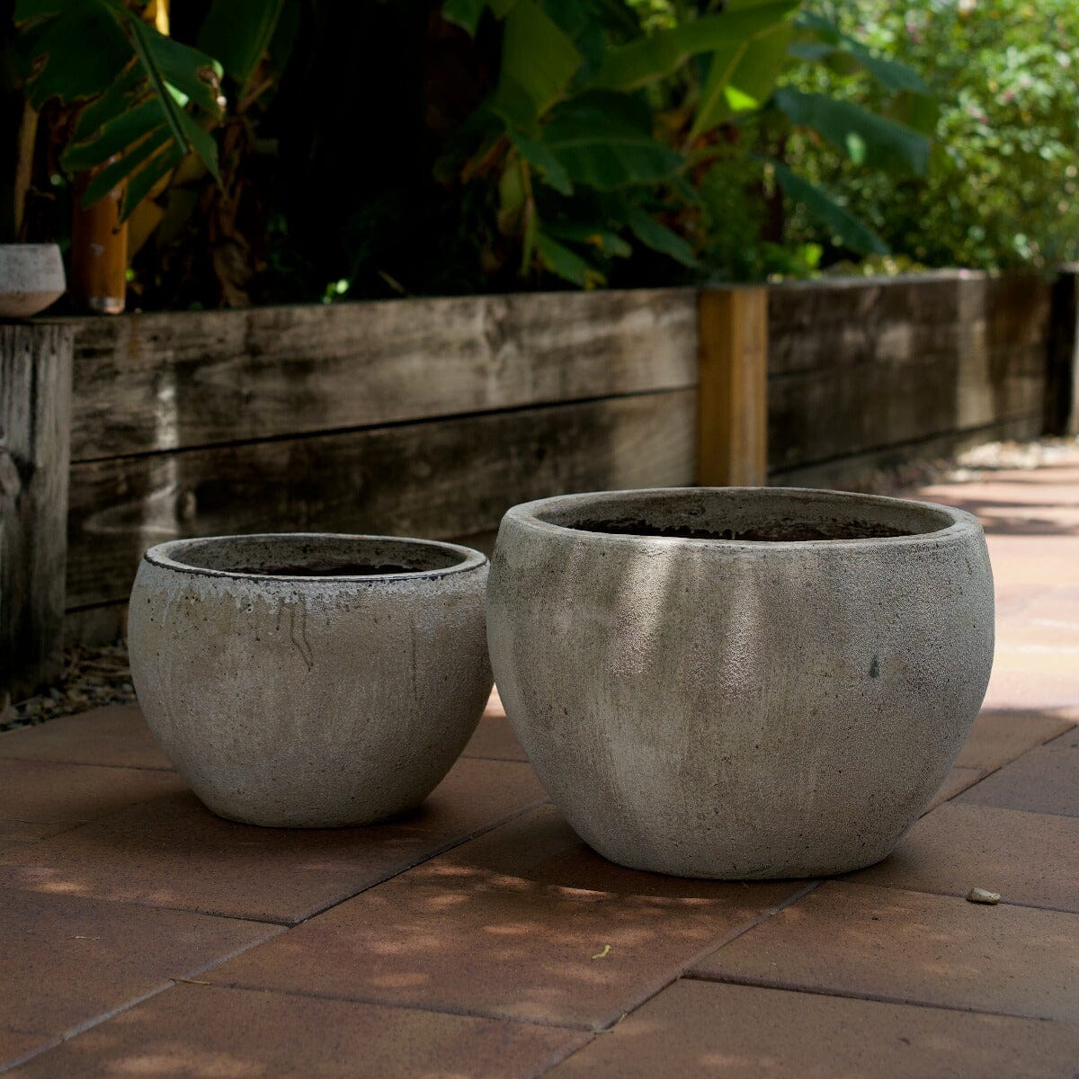 Ganache Ball Planter Pots - Terracotta Brookfield Gardens