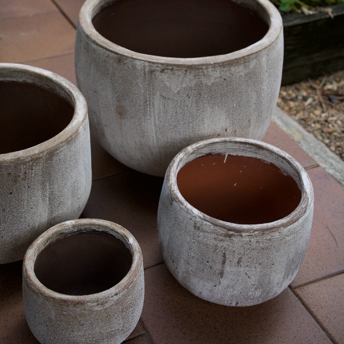 Ganache Cup Planter Pots - Terracotta Brookfield Gardens