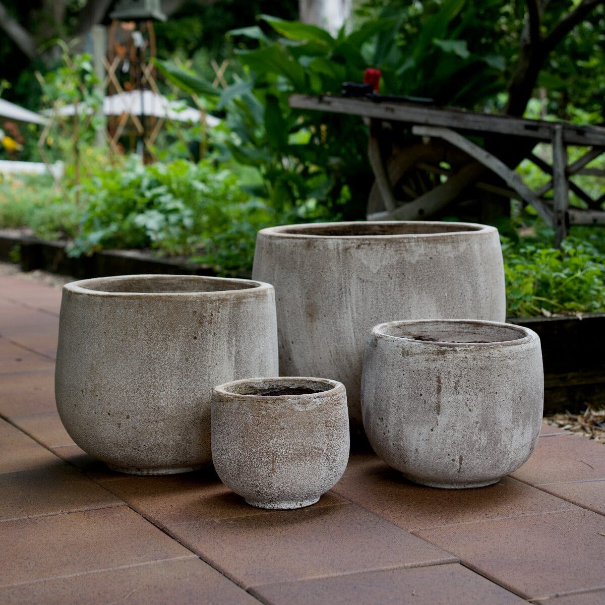 Ganache Cup Planter Pots - Terracotta Brookfield Gardens