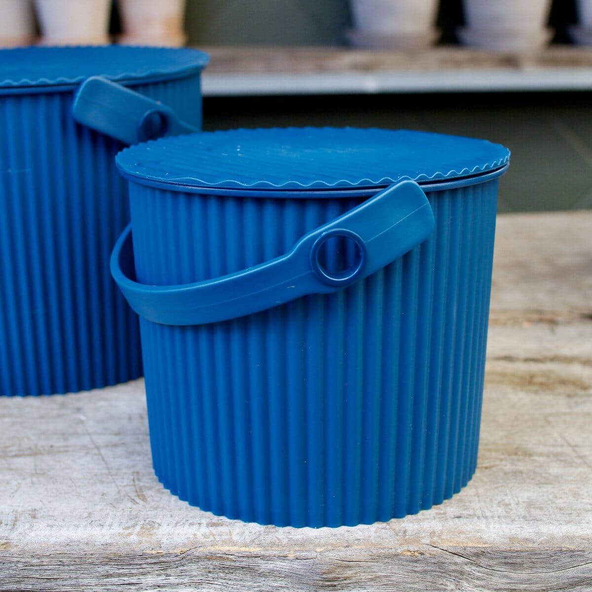 Hachiman Multi-Purpose Bucket 4L Navy Hard Ware Brookfield Gardens