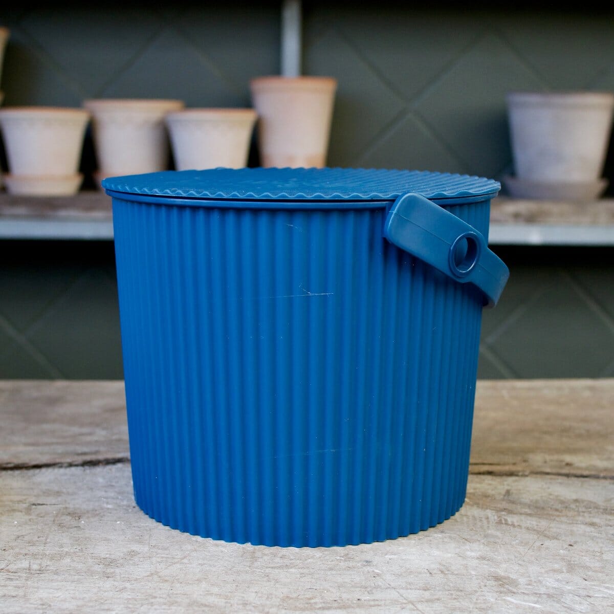 Hachiman Multi-Purpose Bucket 8L Navy Hard Ware Brookfield Gardens