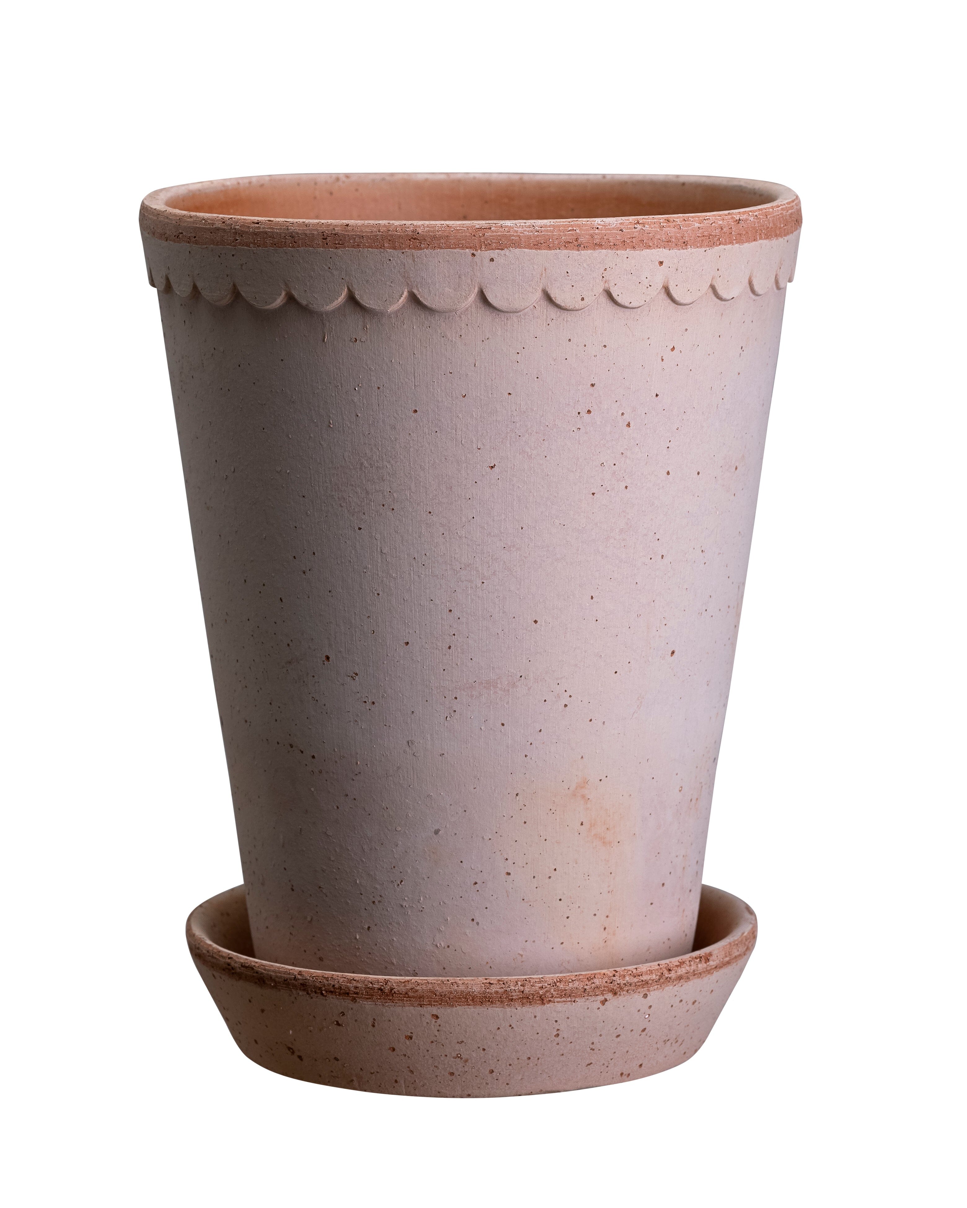 Helena High Rosa inc saucer Pots - Berg Berg