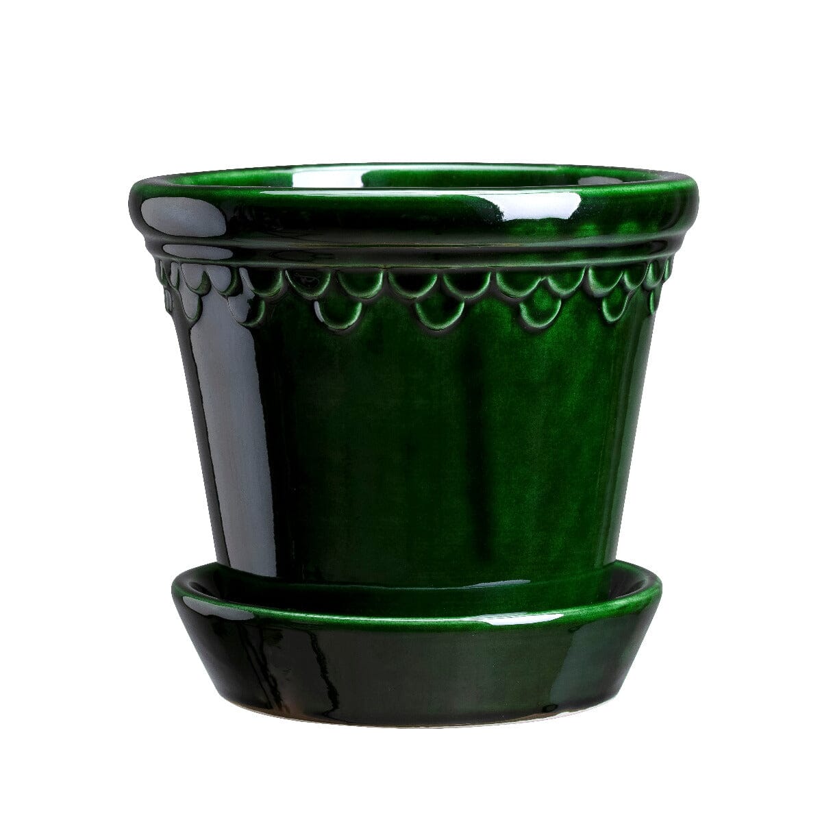 Kobenhavner Green inc saucer Pots - Berg Berg