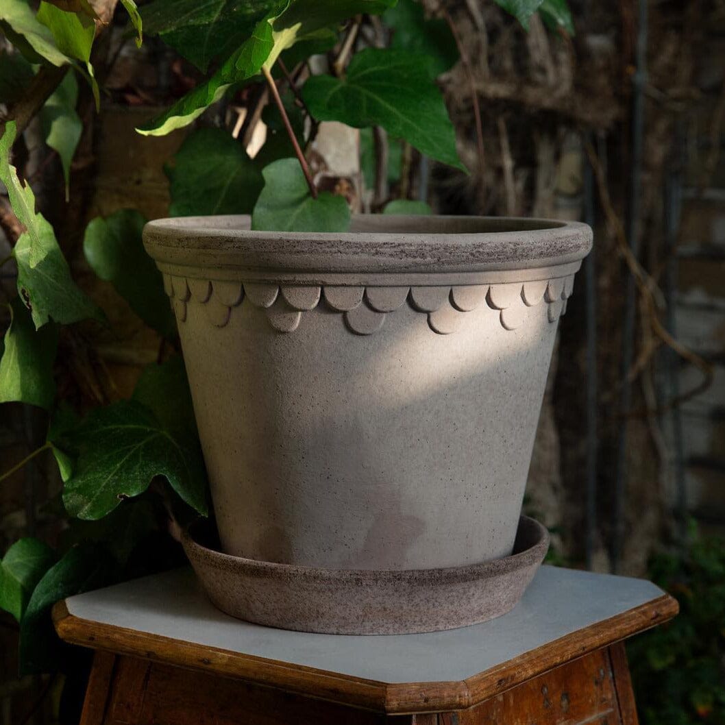Kobenhavner Grey inc saucer Pots - Berg Berg