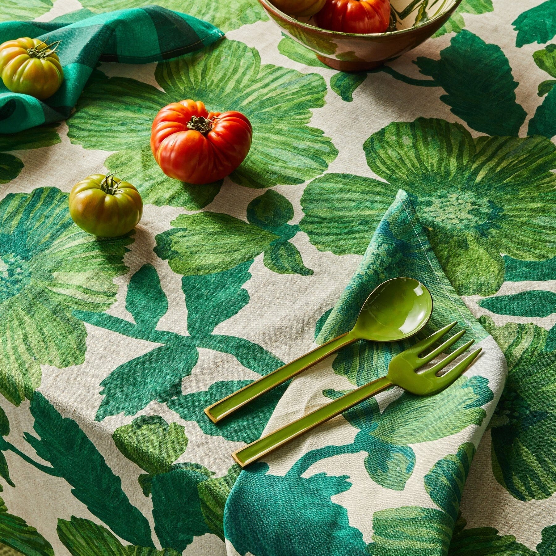 Leon Emerald T/Cloth M PL Napery Brookfield Gardens