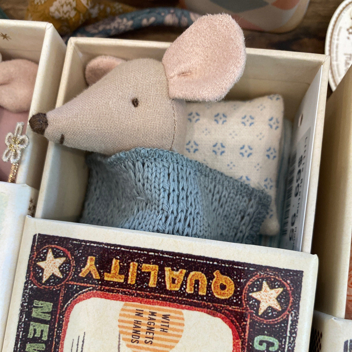 Little Brother Mouse in Matchbox PL Baby Brookfield Gardens