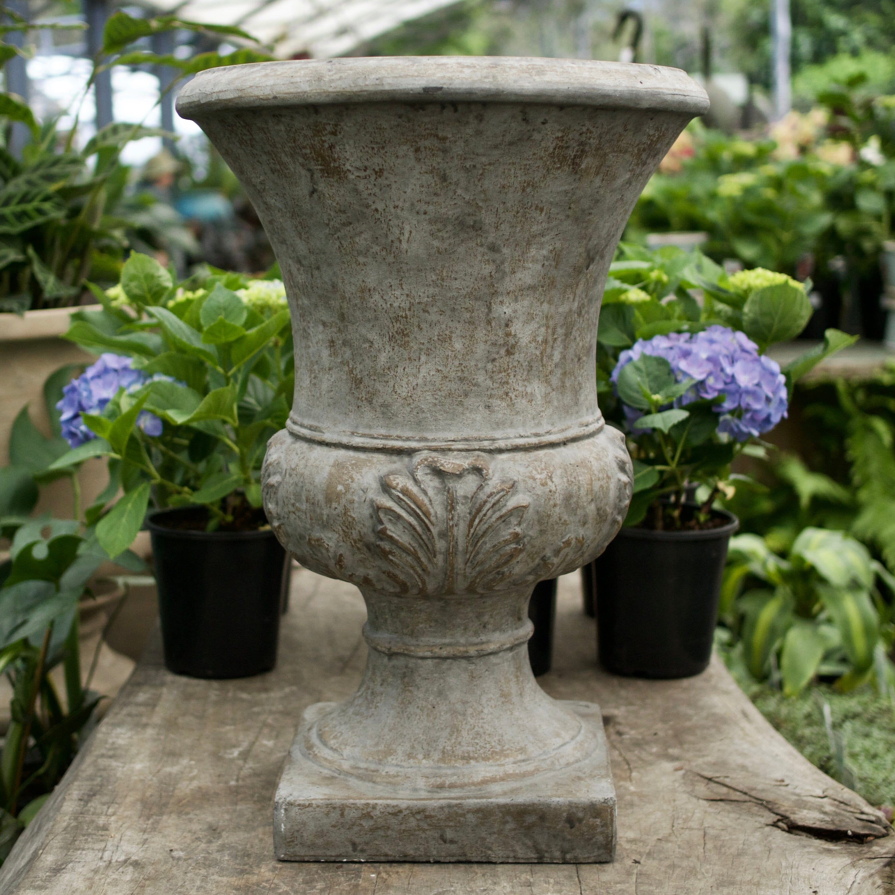 MetroLite Fleur Urn Pots - Light Weight Brookfield Gardens