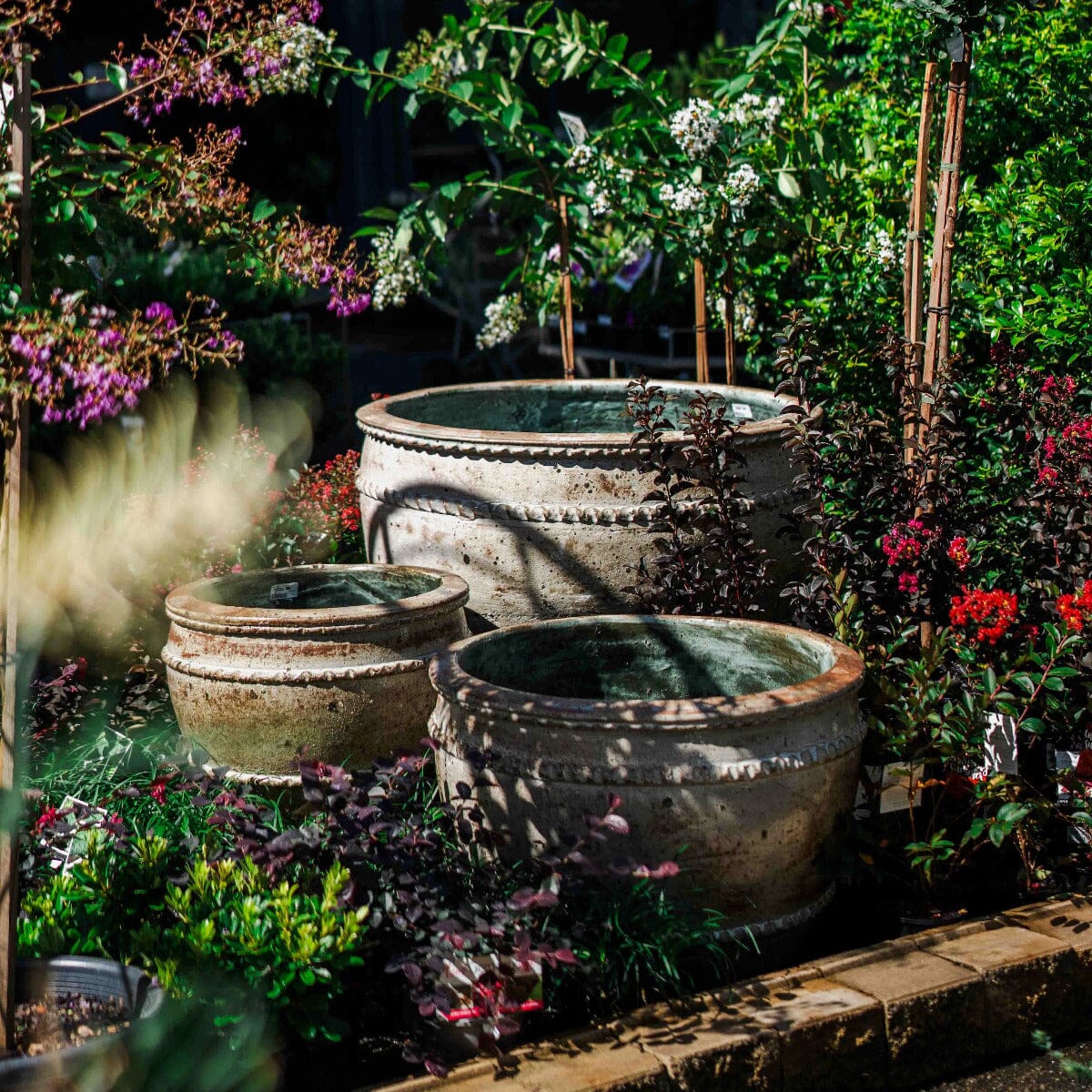 Mod Pond Int Glaze Statues / Water features / Bird Bath Brookfield Gardens