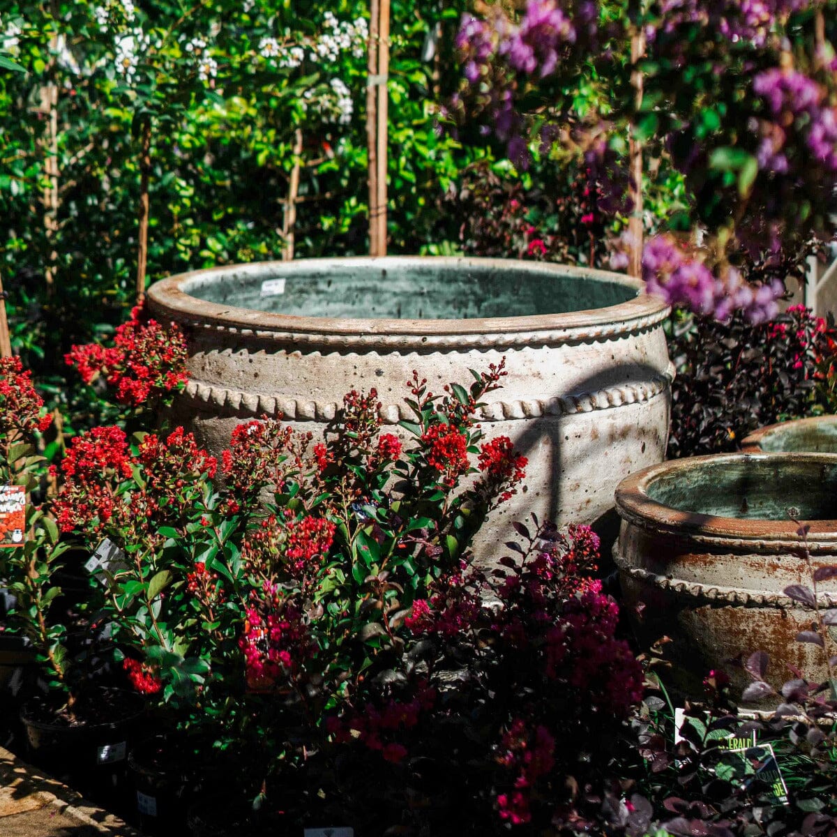 Mod Pond Int Glaze Statues / Water features / Bird Bath Brookfield Gardens