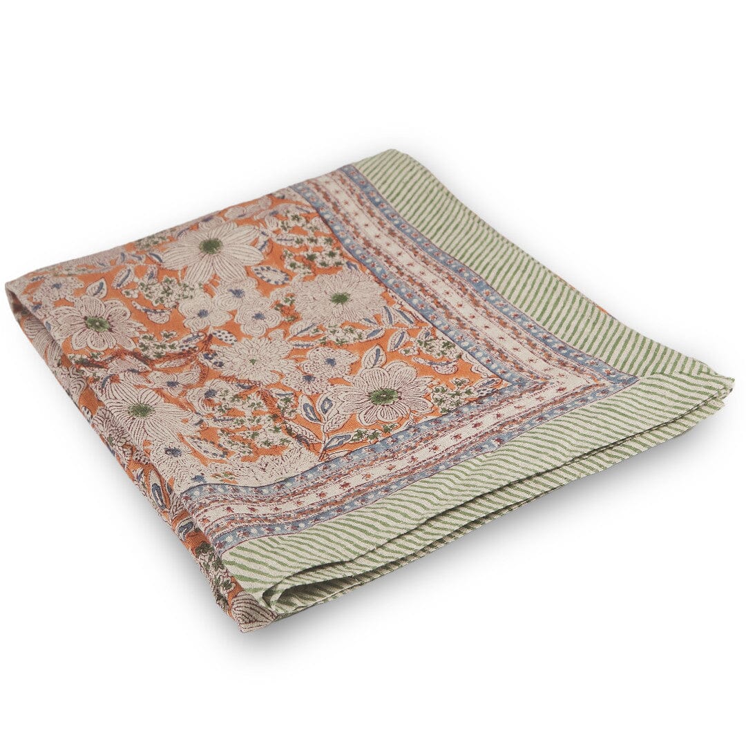 Persimmon Tablecloth PL Napery Brookfield Gardens