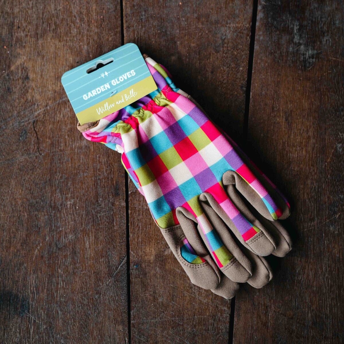 Pink Gingham Gardeen Glove Clothing Brookfield Gardens