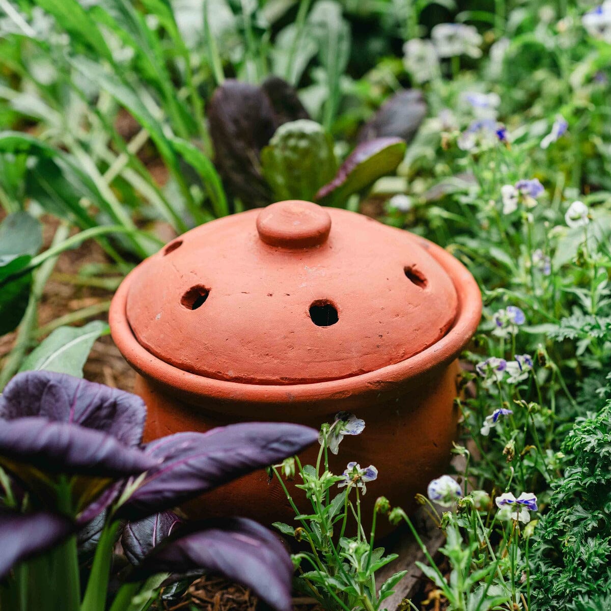 Red Mosquito Coil Holder Gift - Ornaments Brookfield Gardens