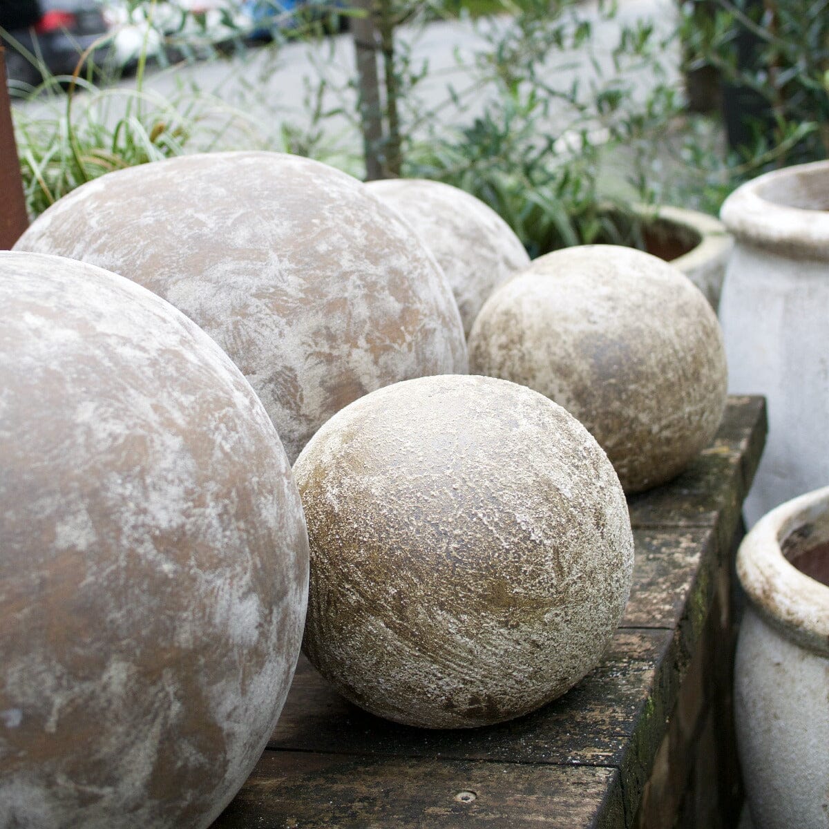 Rustica Globe Statues / Water features / Bird Bath Brookfield Gardens
