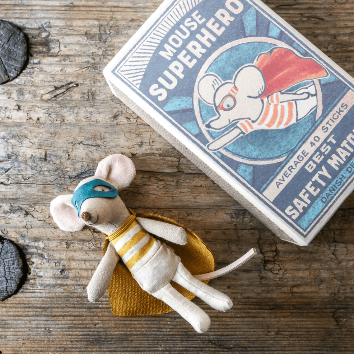 Super Hero Mouse in Matchbox PL Baby Brookfield Gardens