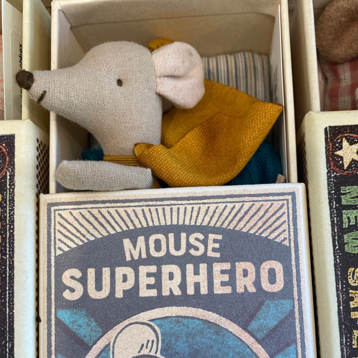 Super Hero Mouse in Matchbox PL Baby Brookfield Gardens